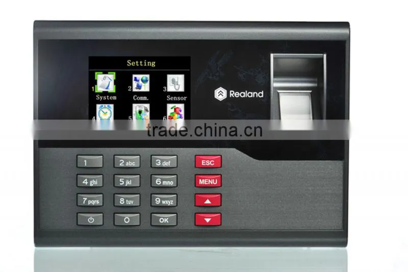 REALAND A-C121 biometric fingerprint time attendance system
