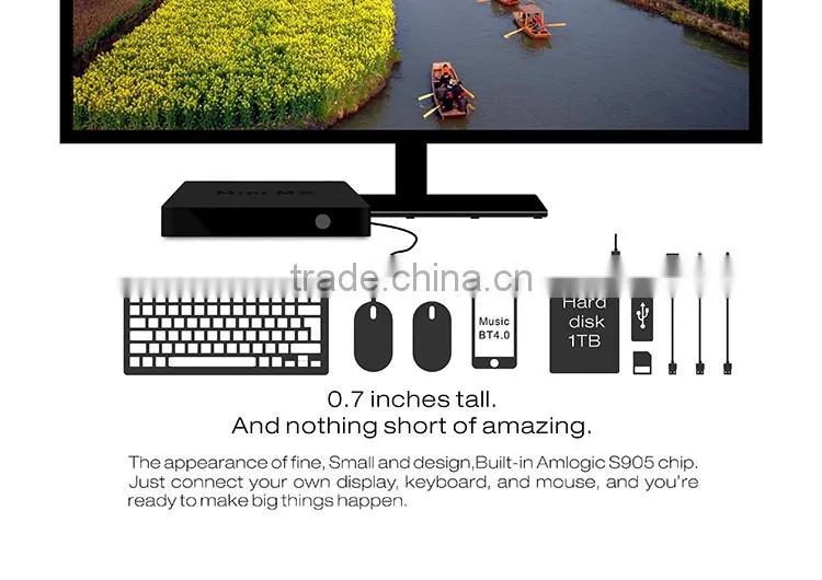 best selling products cable set top box price full hd 1080p android mini mx tv box