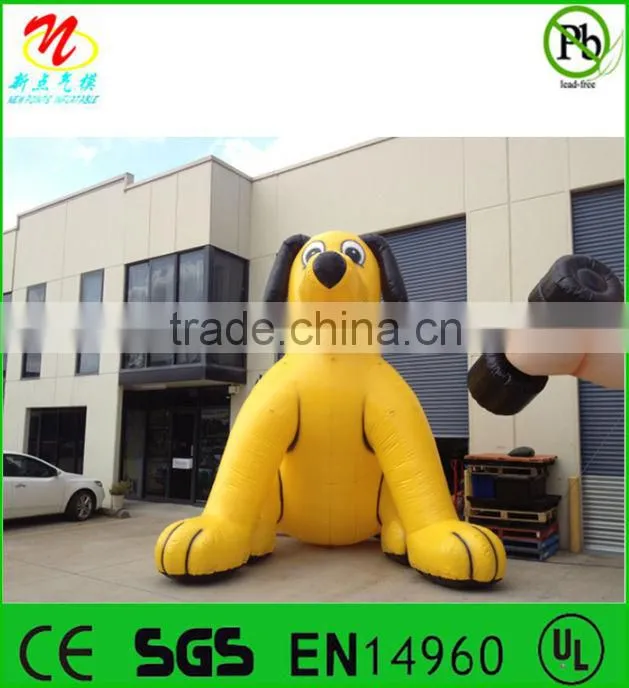 Giant inflatable advertising animal figure