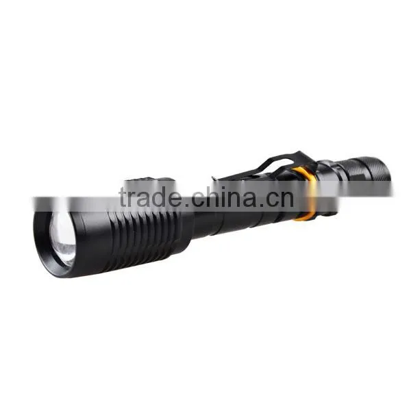 2000lm Aluminum XM-L Zoomable Long Range Tactical Torch