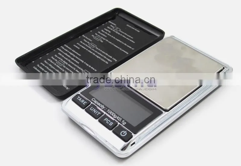100g to 1000g Capacity 0.1g/0.01g Blue LCD Display DS16 Digital Scale