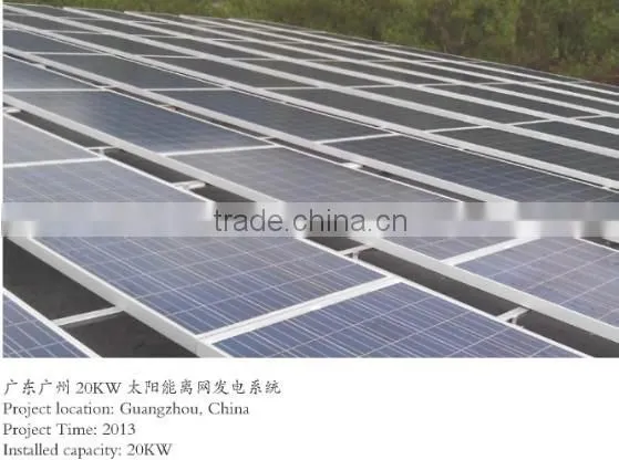 Solar electricity generating system for home, solar generator