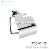 Hot Selling Bathroom Double Prong Robe and Towel Hook, Chrome Solid Brass