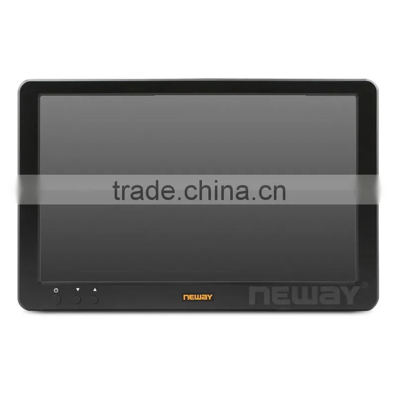10.1 inch lcd screen folding resistive touch computer monitor