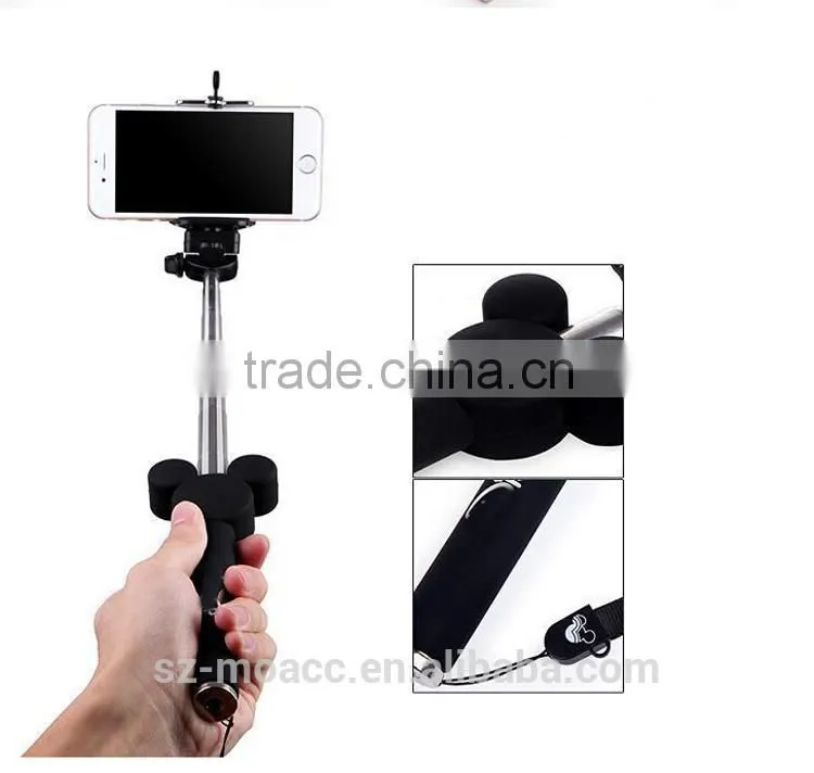 2015 new gift Portable Handheld cartoon monopod