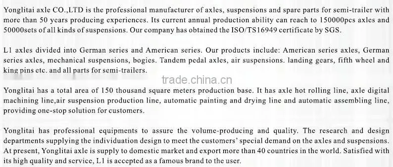 L1 brand copper bush and composite bush of semi-trailer suspension
