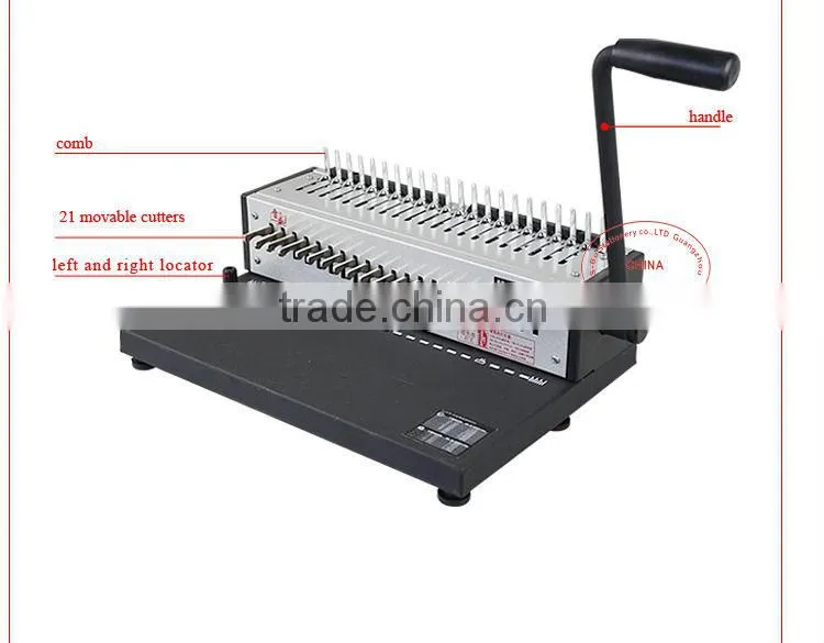 For office use comb binder