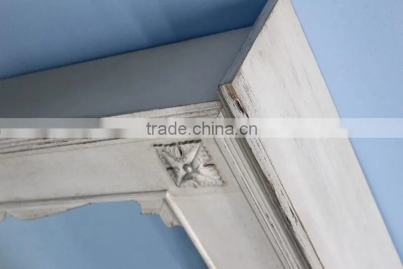 shabby chic wooden frames for fireplaces