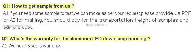 5w LED ceiling lamp shell aluminum alloy environmental round,widely used for shopping mall,supermarket,hotel,household