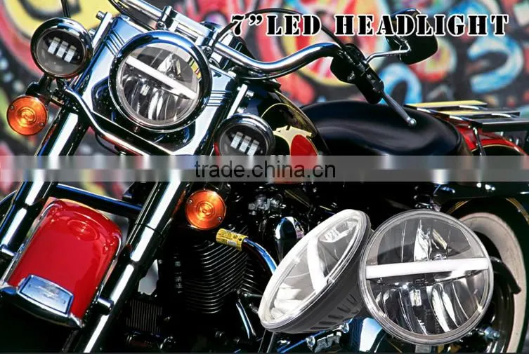 New arrival and smart design 30W 7" led headlight jeep wrangler