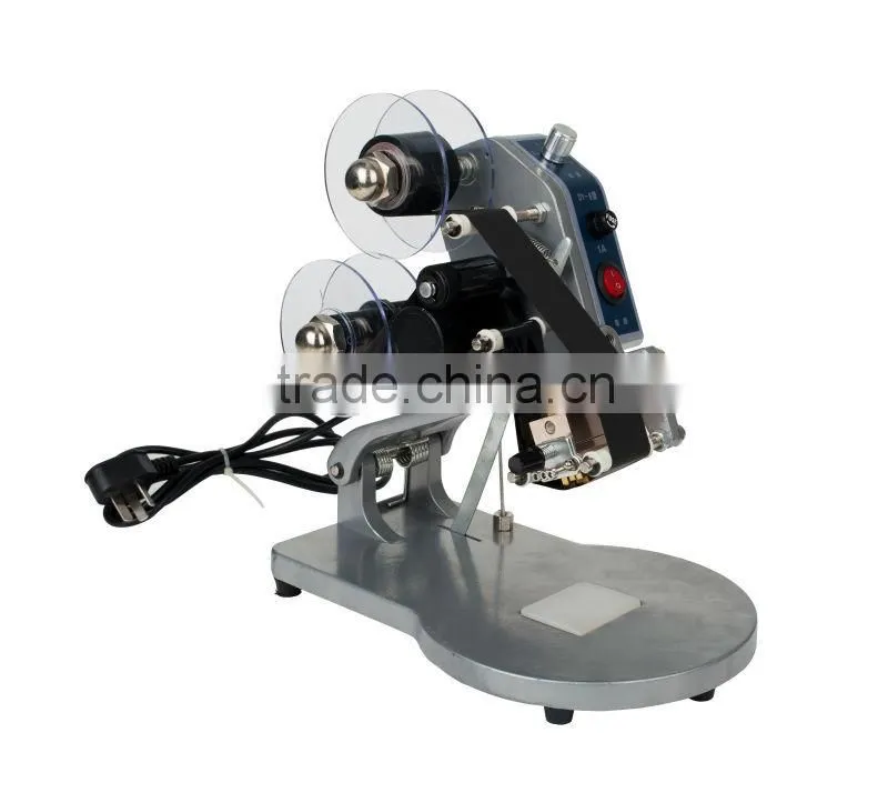 DY-8 portable manual hot color ribbon date coding machine