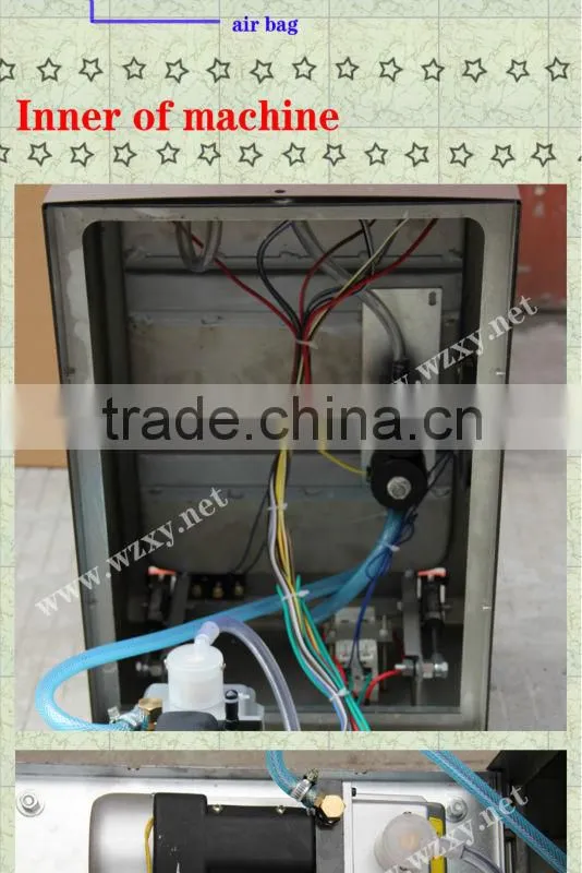 Table top vauum packing machine seal
