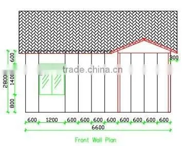 Affordable easy simple house plans EPS prefabricated house ready made house China manufactured