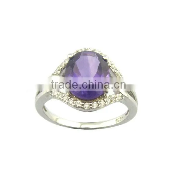14K Gold Plated High Polished 925 Sterling Silver Ring