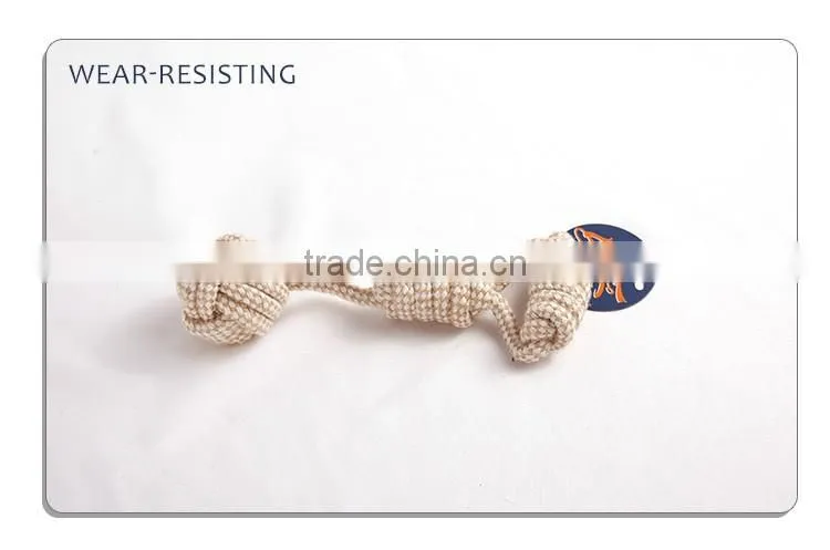 best quality for knot rope dog chew toy from factory