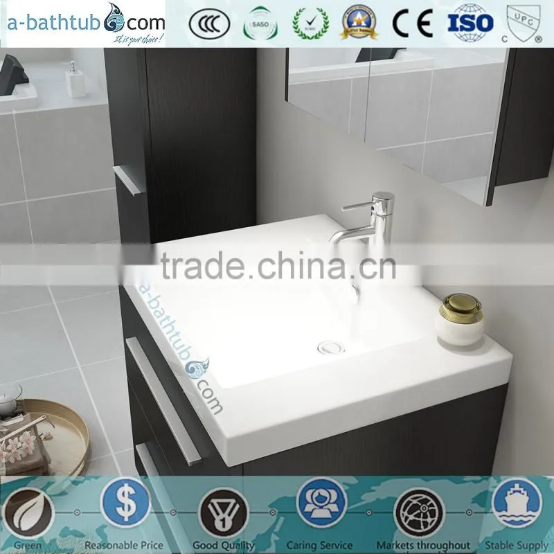 cheap single wall mount bathroom vanity