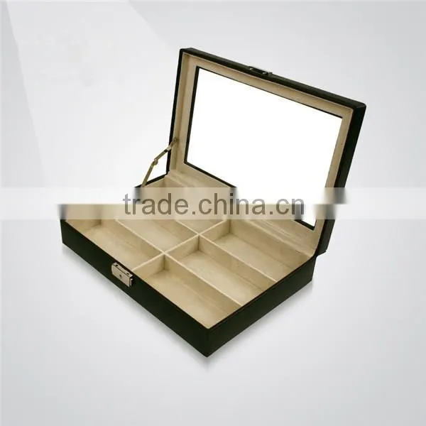 Manufacturers supply China pu leather glasses case CY-GL9
