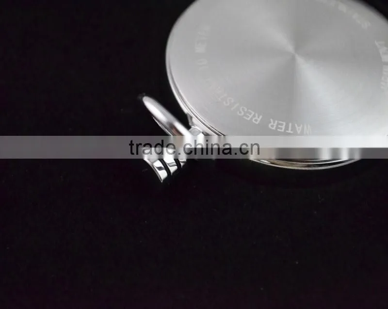 North Europe design style simple pocket watch with chain
