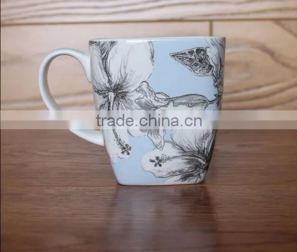 Lovely animal kids cup ceramic ,children ceramic cup keep cup ceramic