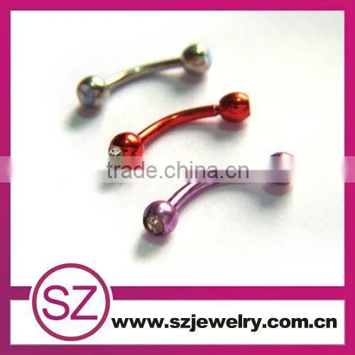 D169 piercing fake eyebrow piercing