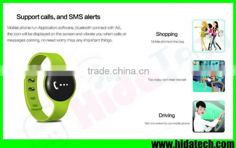 Best Selling Product Bluetooth Bracelet Wristband Heart Rate Monitor