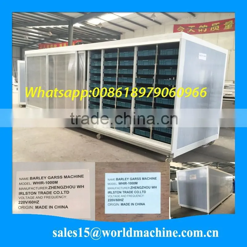 Export to Saudi Arabia hydroponic animal fodder controller for growing fodder grass,barley,wheat,and all kinds vegetables