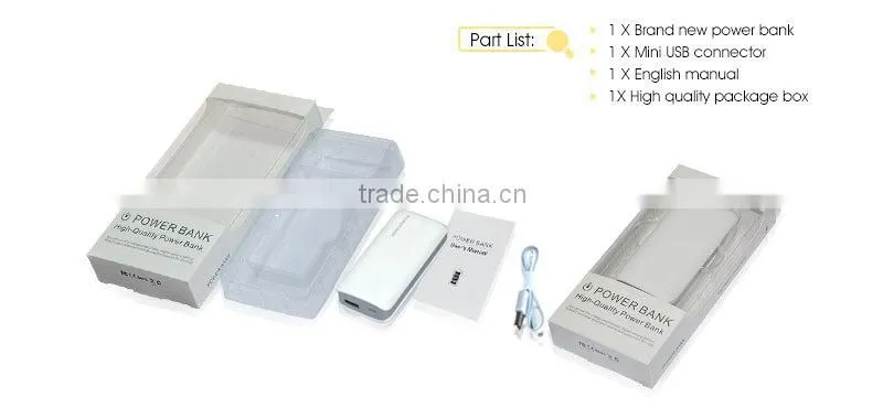 Fast charging power bank,5600mah portable powerbank,portable batter charging