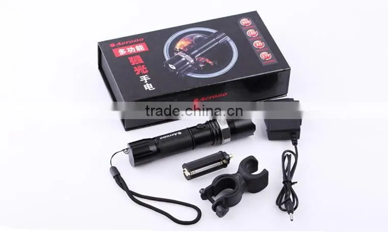 180LM 3hours Continue Working Waterproof Aluminium Cycle Light