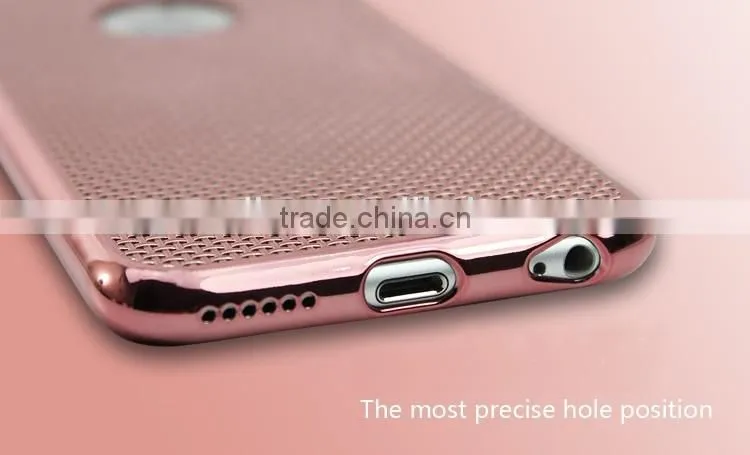 2016 summer wholesale luxury phone case popular TPU electroplating phone case for iPhone 5 se 6 6plus