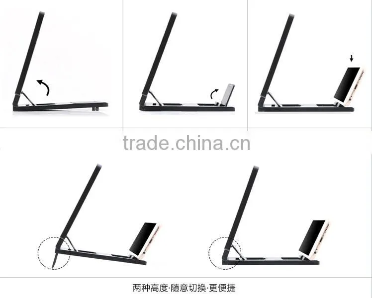 Portable Foldable mobile phone 3d screen magnifier hd with speaker