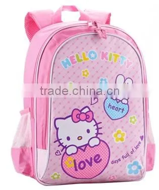 New arrival hot sale hello kitty school bags of latest designs