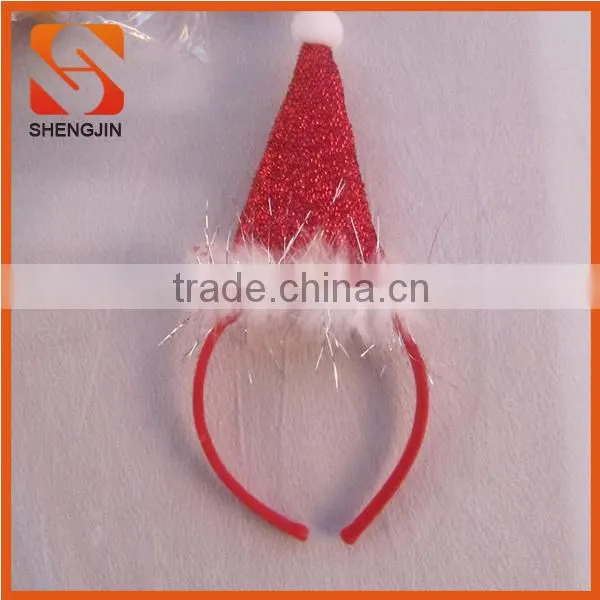 SJ-6670 hot sale new style fashion christmas headband cheap christmes decoration hairband