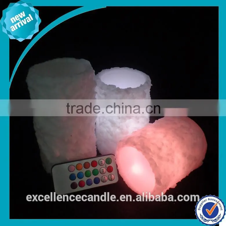 high quality remote control led light candle with colorful lights