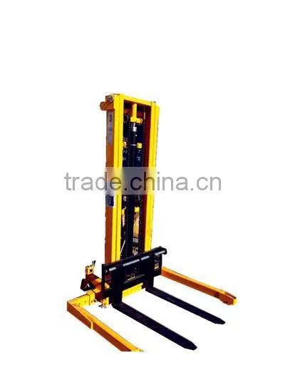 New Wide Leg Havey Duty Semi electric Pallet Hydraulic stacker