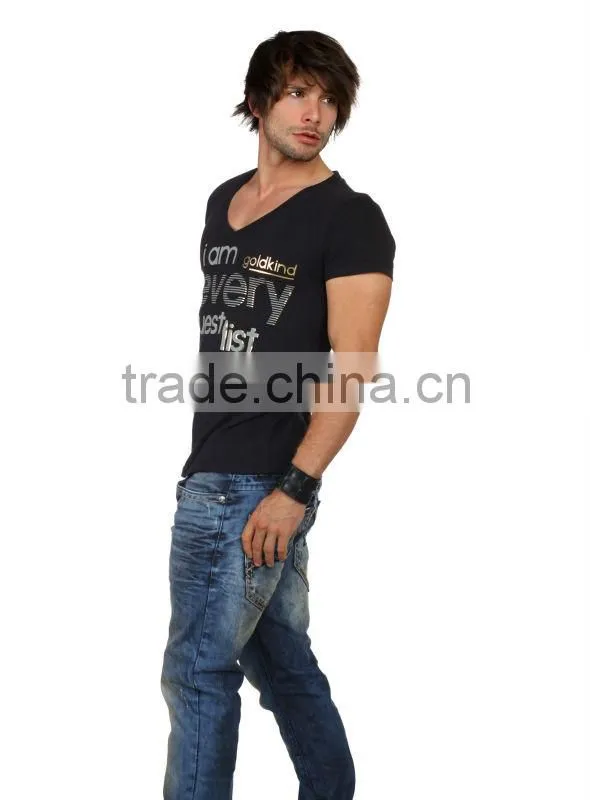 100% Cotton Printed Custom T-shirt From Bangladesh Readymade Garments Manufacturer