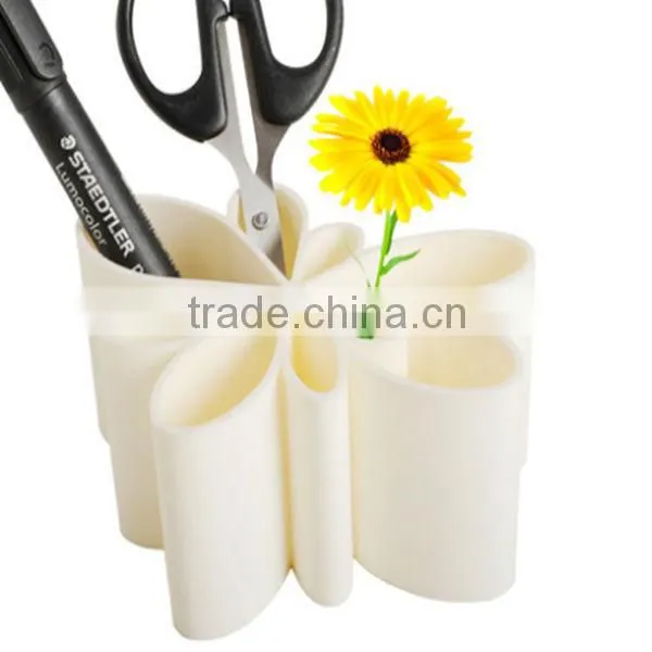 promotional custom fashion silicone pen holder/silicone pen stand