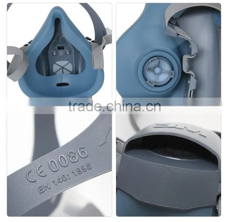 Genuine 3M 7502 3m industrial face mask gas mask welding mask silicone mask half face mask organic vapor dust gas mask