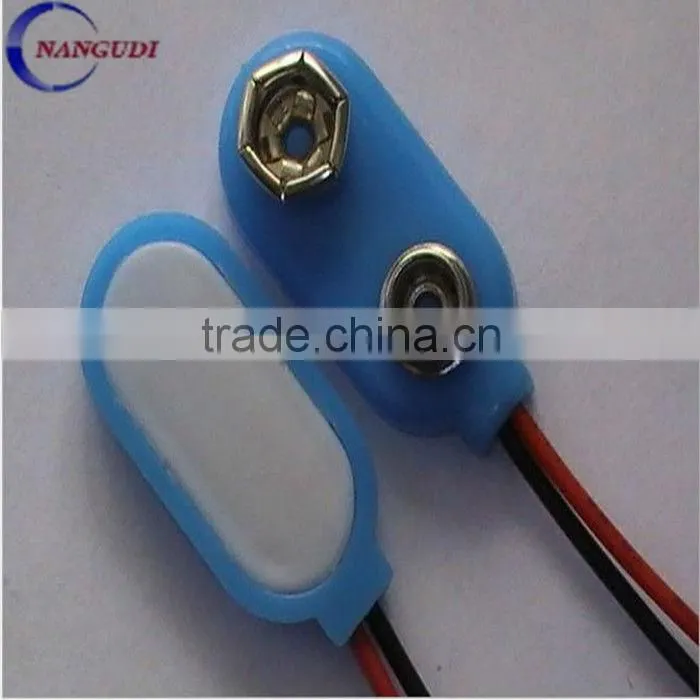 type I/T soft rubber 9V/12V/18V/27V plastic snap connectors