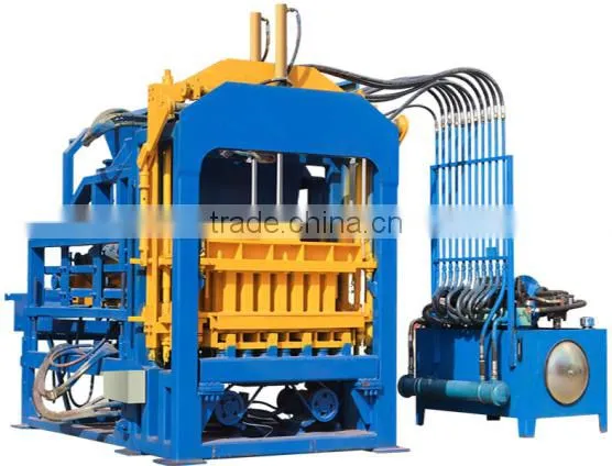 QT4-15C low cost brick making machine,hydraulic paving brick making machine
