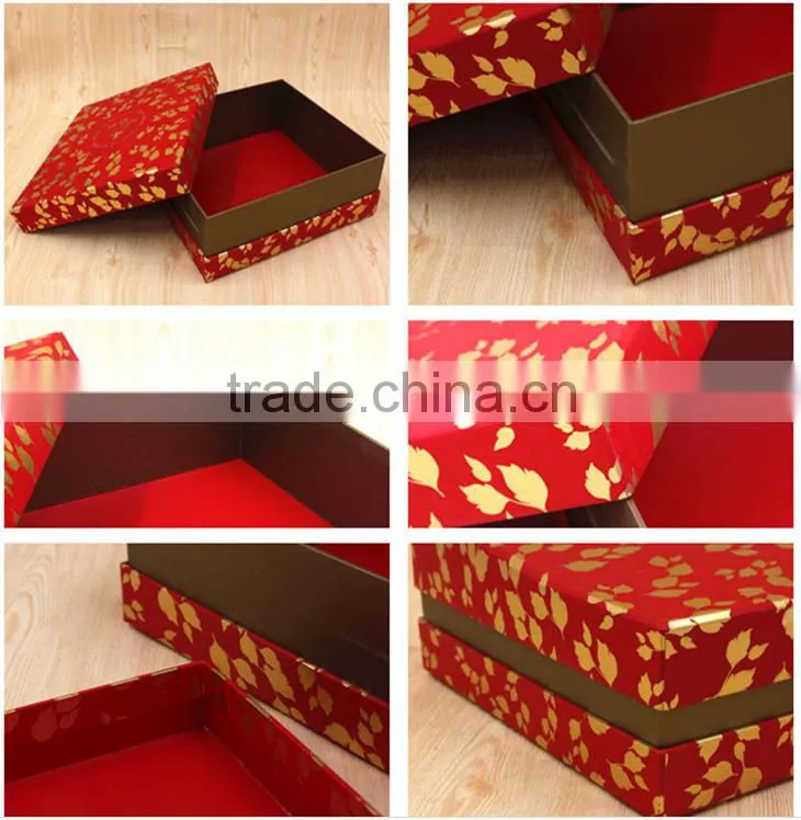 Custom fancy folding box, Factory OEM folding paper box, cardboard folding gift box