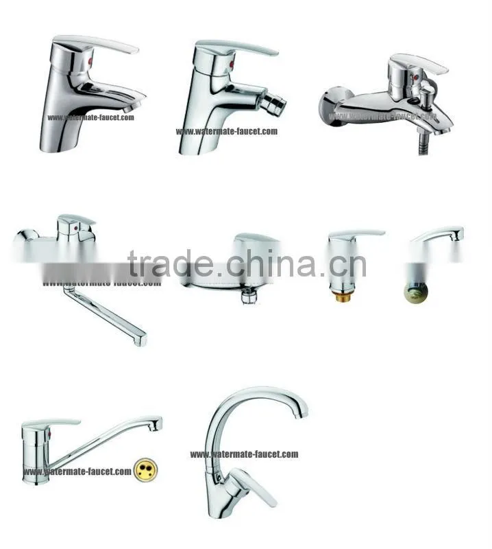 single handle wall-mounted shower mixer