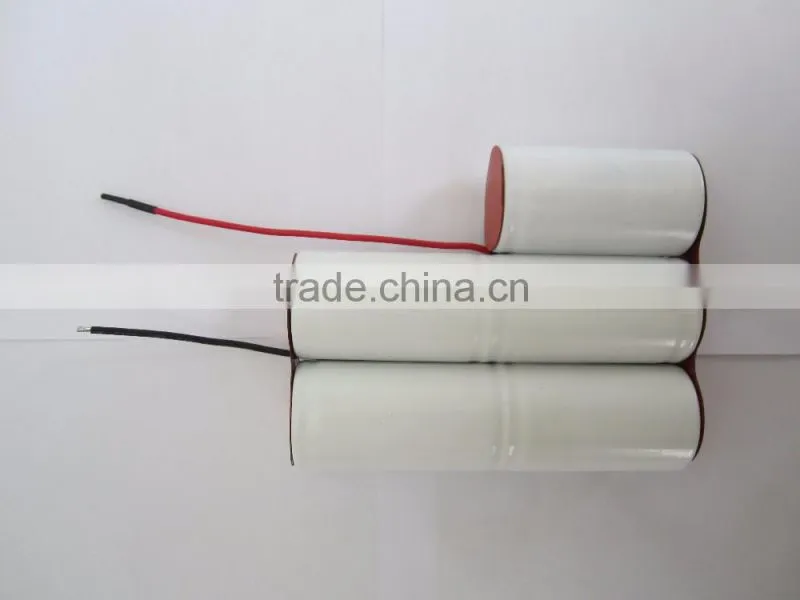NiCd Rechargeable battery d 6v 4500 ni cd battery pack /d4500 nicd battery pack
