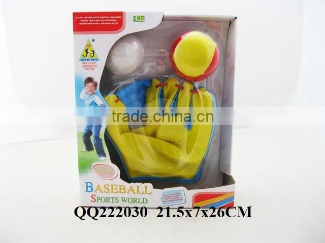 fashion baseball glove for kid,Happy time Play Set Toys baseball glove