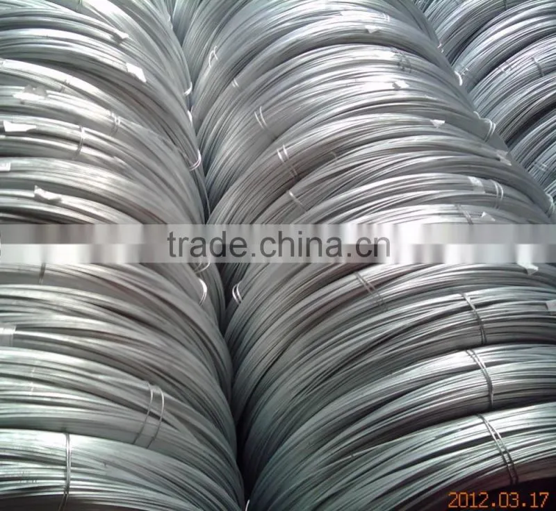 Hot dipped Electro Galvanized thin iron PVC coated binding wire for Construction