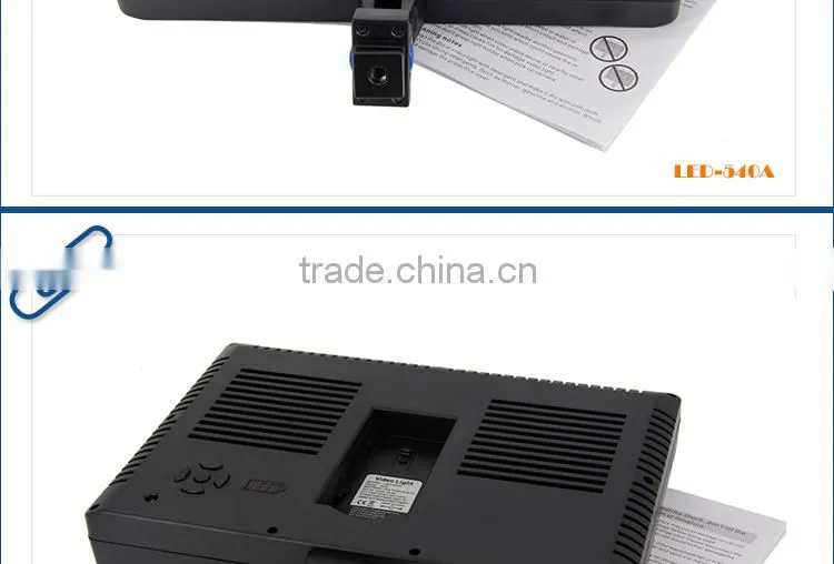 LED-540A 32W Remote Control Dimmable Camera LED Light For TV Studio China Supplier