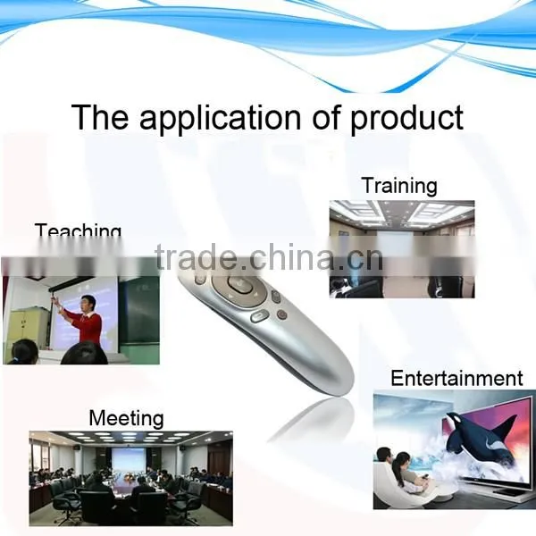 2.4 G corporate gift wireless presentation pointer optical mouse remote control for Android TV and PC