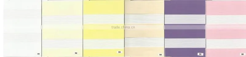 Textile venetian blinds day night office curtain and blinds doppelrollos