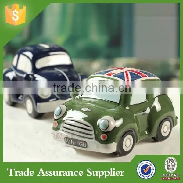 Hi-Q Custom Car Shape Piggy Bank Resin Money Boxes