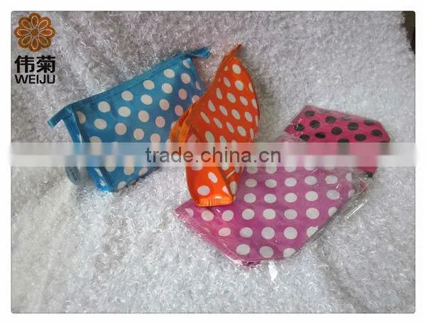Red Polyester Net Pencil Case