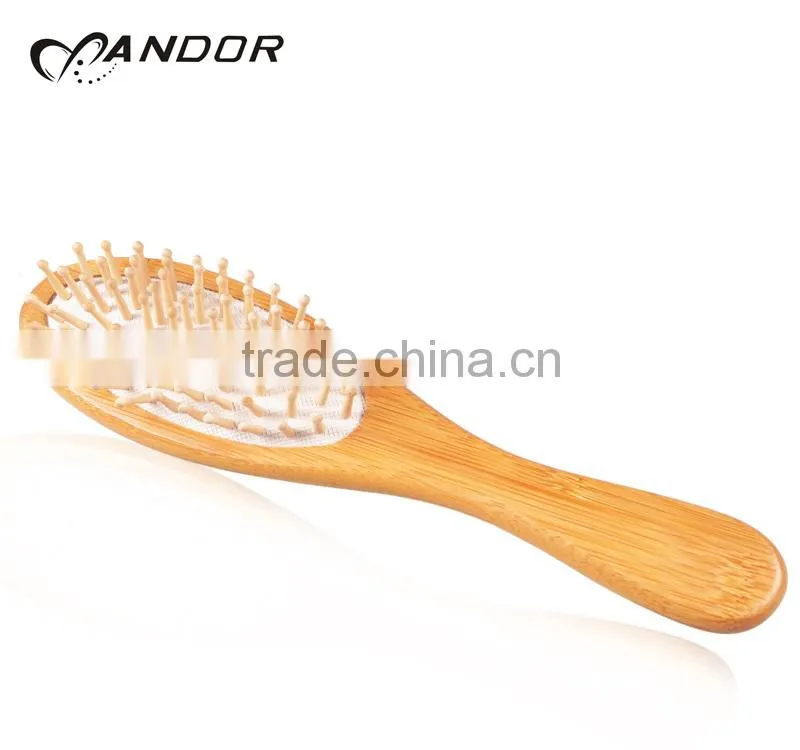 Massage wooden hair brush novelty wooden hair brush